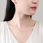 Vintage Style Emerald Cut Moissanite Drop Earrings - Ornalux