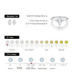 1Ct Marquise Cut Moissanite Ring - Anniversary Jewelry - Ornalux