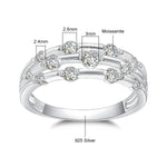 Trending Wedding Band Moissanite Ring - Ornalux
