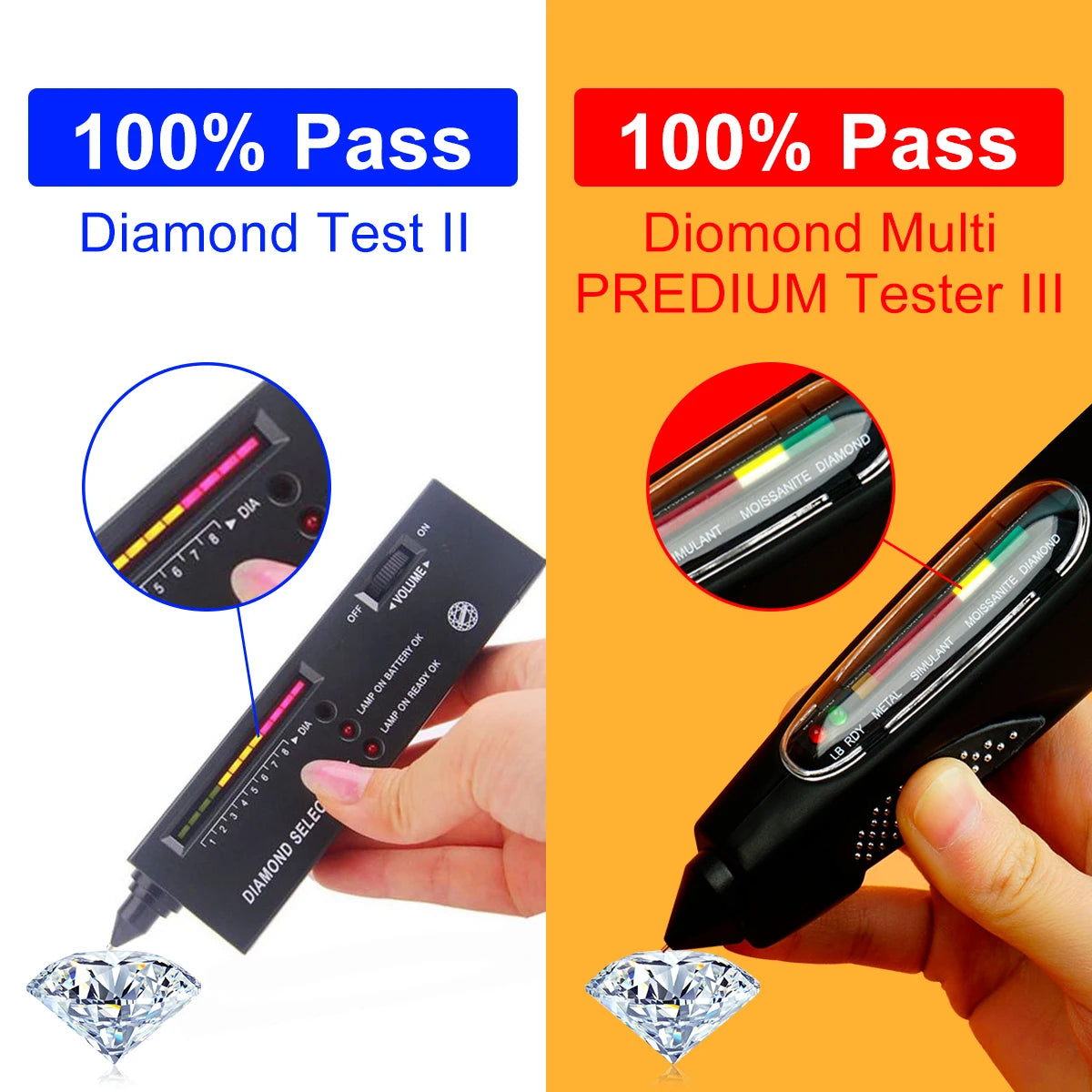 Luxury 3 Stone Moissanite Engagement Ring - Ornalux