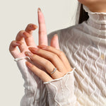 Luxury Pear Cut Moissanite Crown Ring - Ornalux