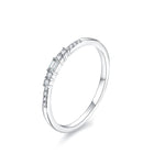 D Color Moissanite Wedding Band Ring - Ornalux