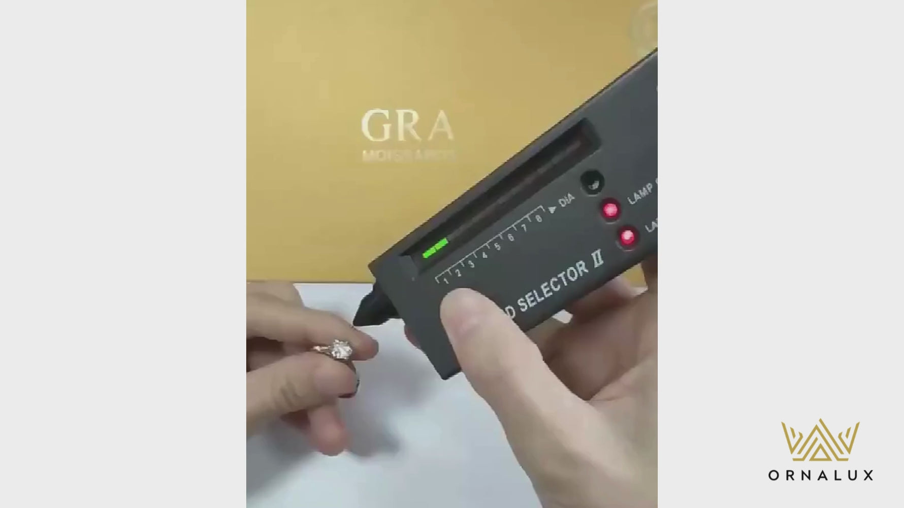 D Color 3 Carat Moissanite Engagement Ring