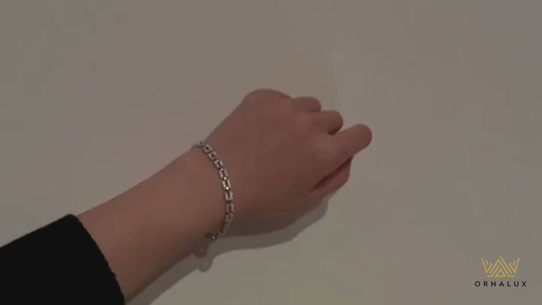 Luxury Designer Moissanite Tank Chain Bracelet