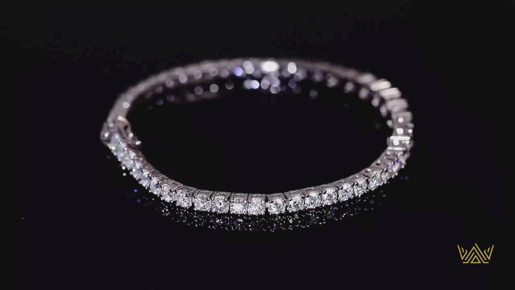 Full Diamond Gradient Moissanite Tennis Bracelet